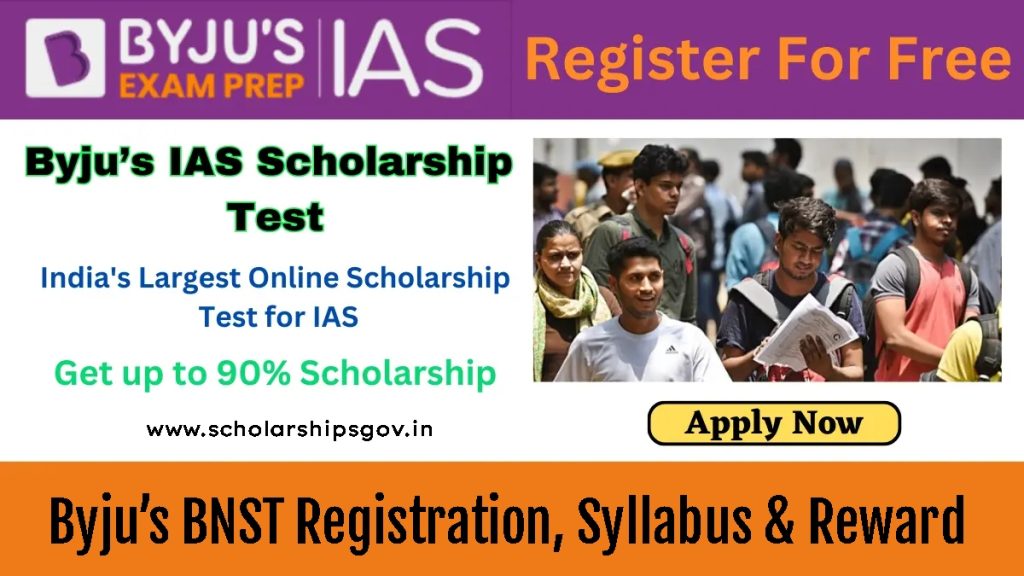 Byju's IAS Scholarship Test