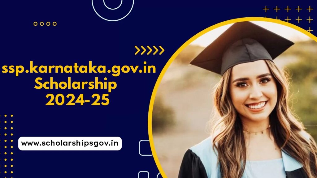 ssp.karnataka.gov.in Scholarship 2024-25