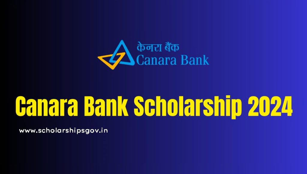 Scholarship Canara Bank